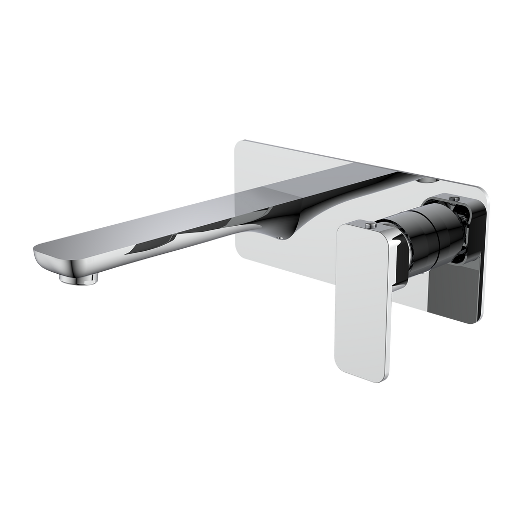 Wall Basin Set 180 Trim Kit Chrome