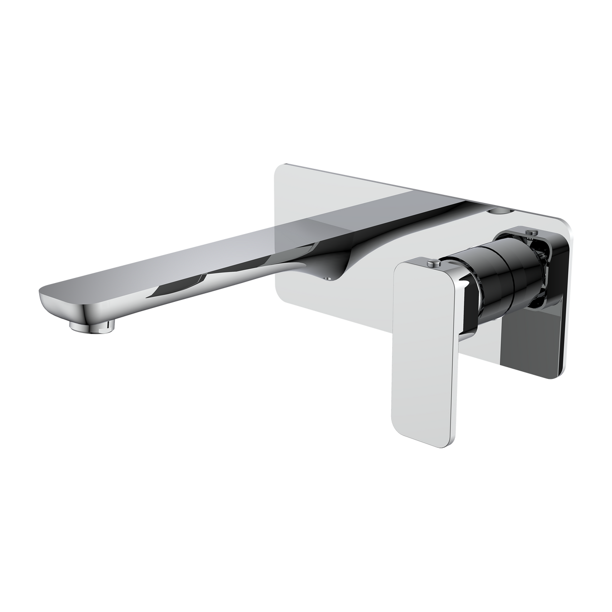 Wall Basin Set 180 Trim Kit Chrome