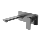 Wall Basin Set 180 Trim Kit Brushed Gun Metal