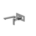 Wall Basin Set 180 Trim Kit Brushed Gun Metal
