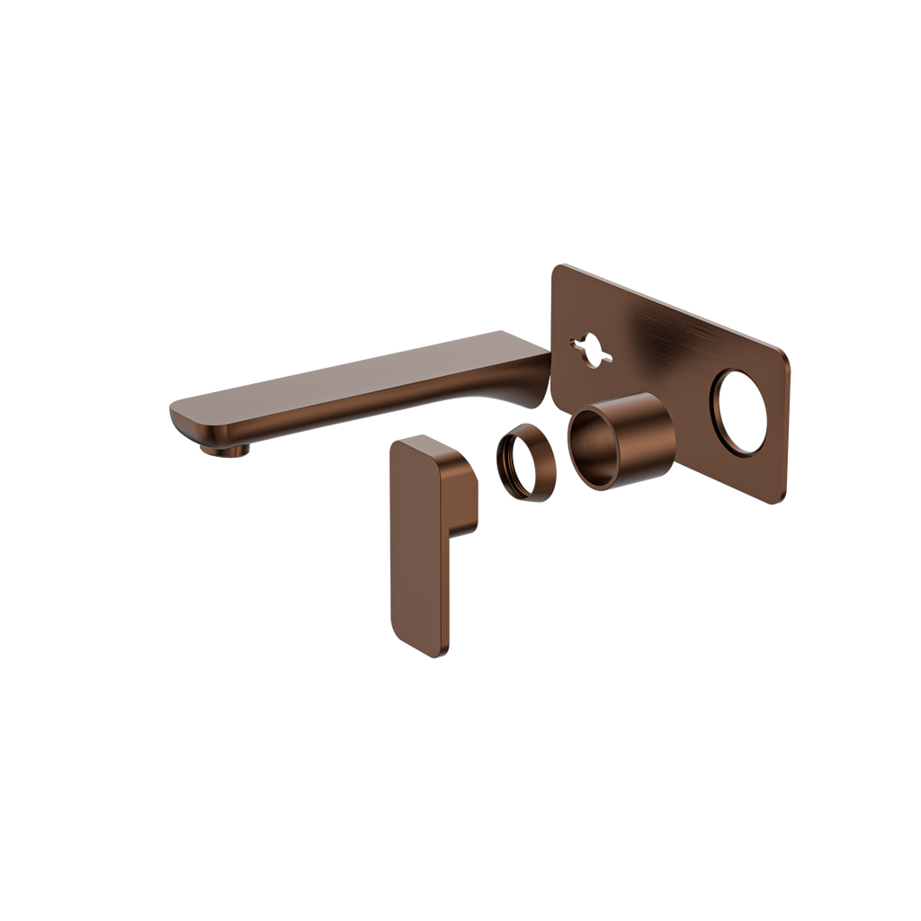 Wall Basin Set 180 Trim Kit Brushed Copper