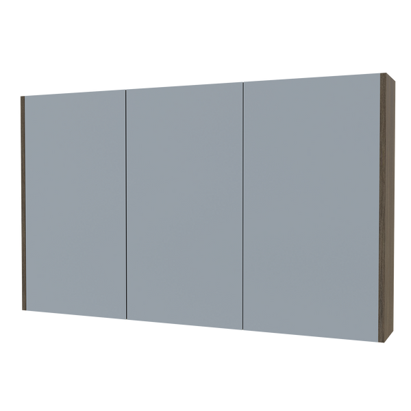 Shave Cabinet 1200 Three Door Platinum