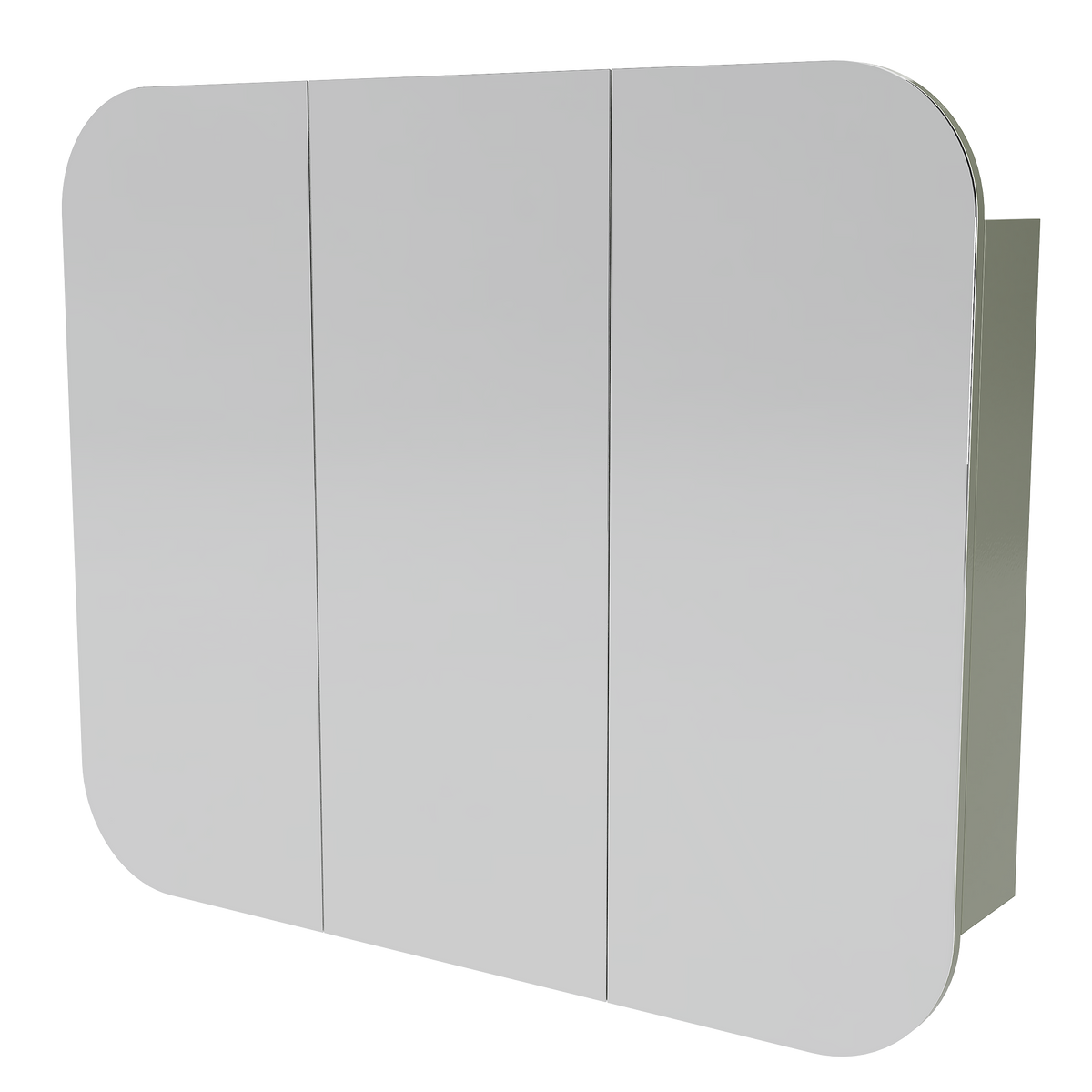 Shave Cabinet 1200 Three Door Gold