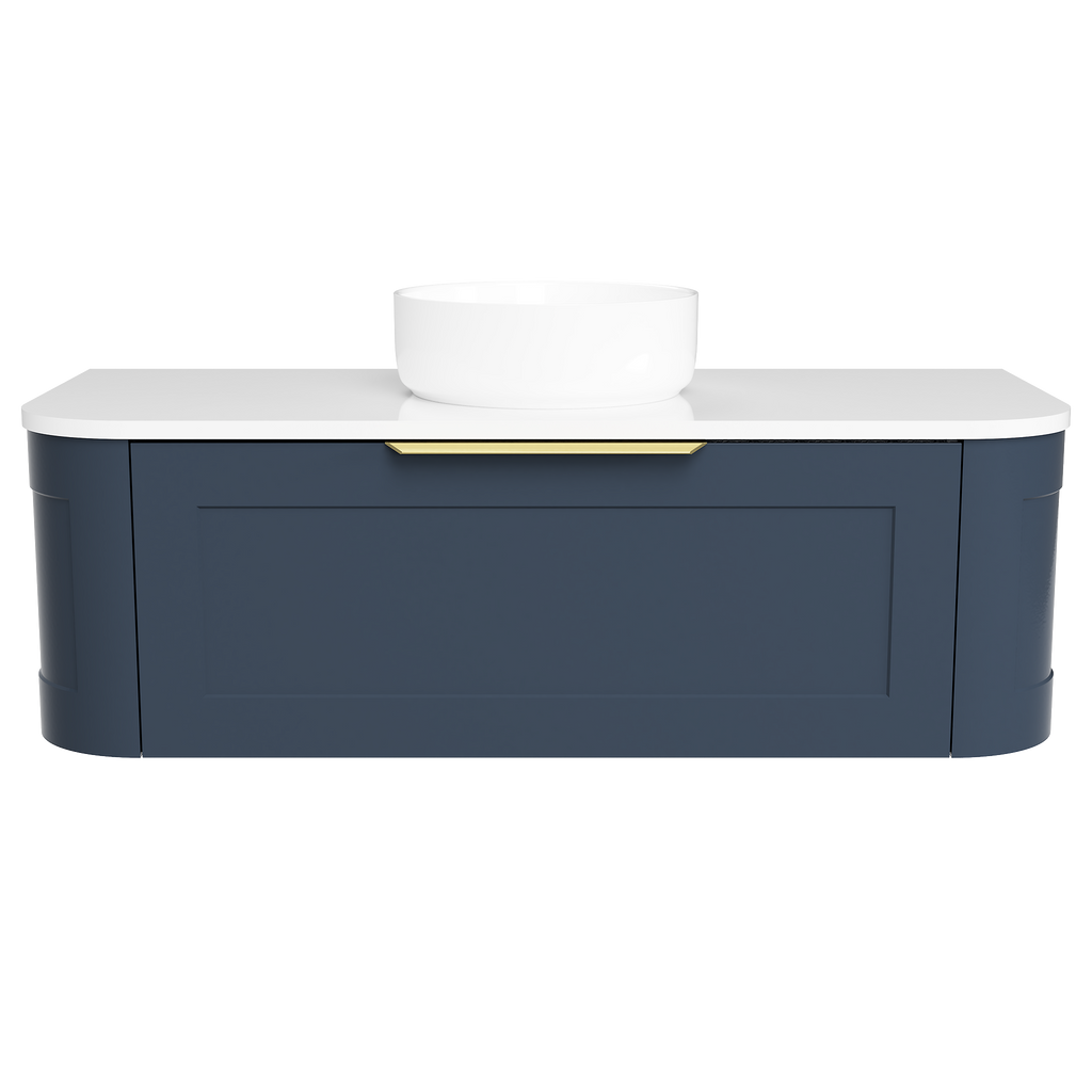 Vanity 1200 Wall Hung Centre w/Basin SSurface AC Top
