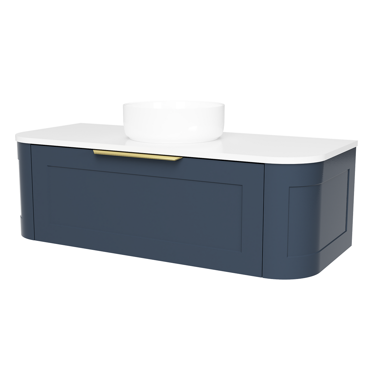 Vanity 1200 Wall Hung Centre w/Basin SSurface AC Top