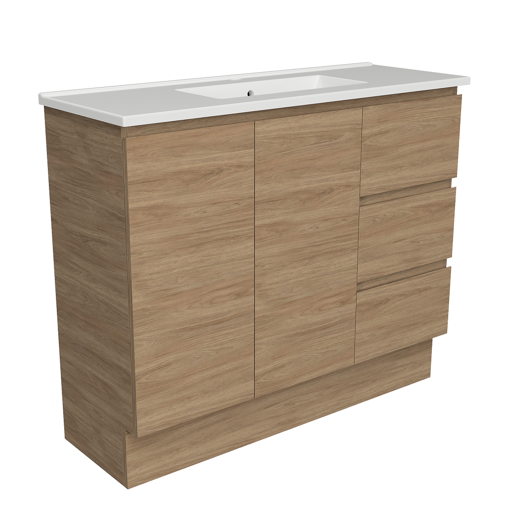 Vanity 1000 Floor Standing Centre Bowl Urban Top