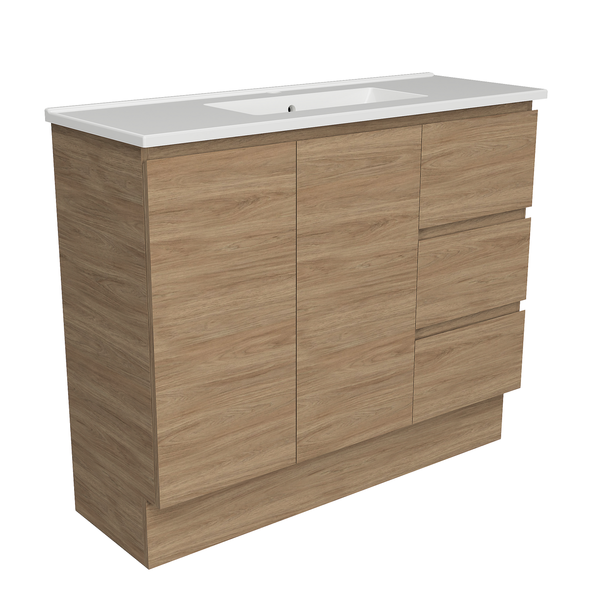 Vanity 1000 Floor Standing Centre Bowl Urban Top