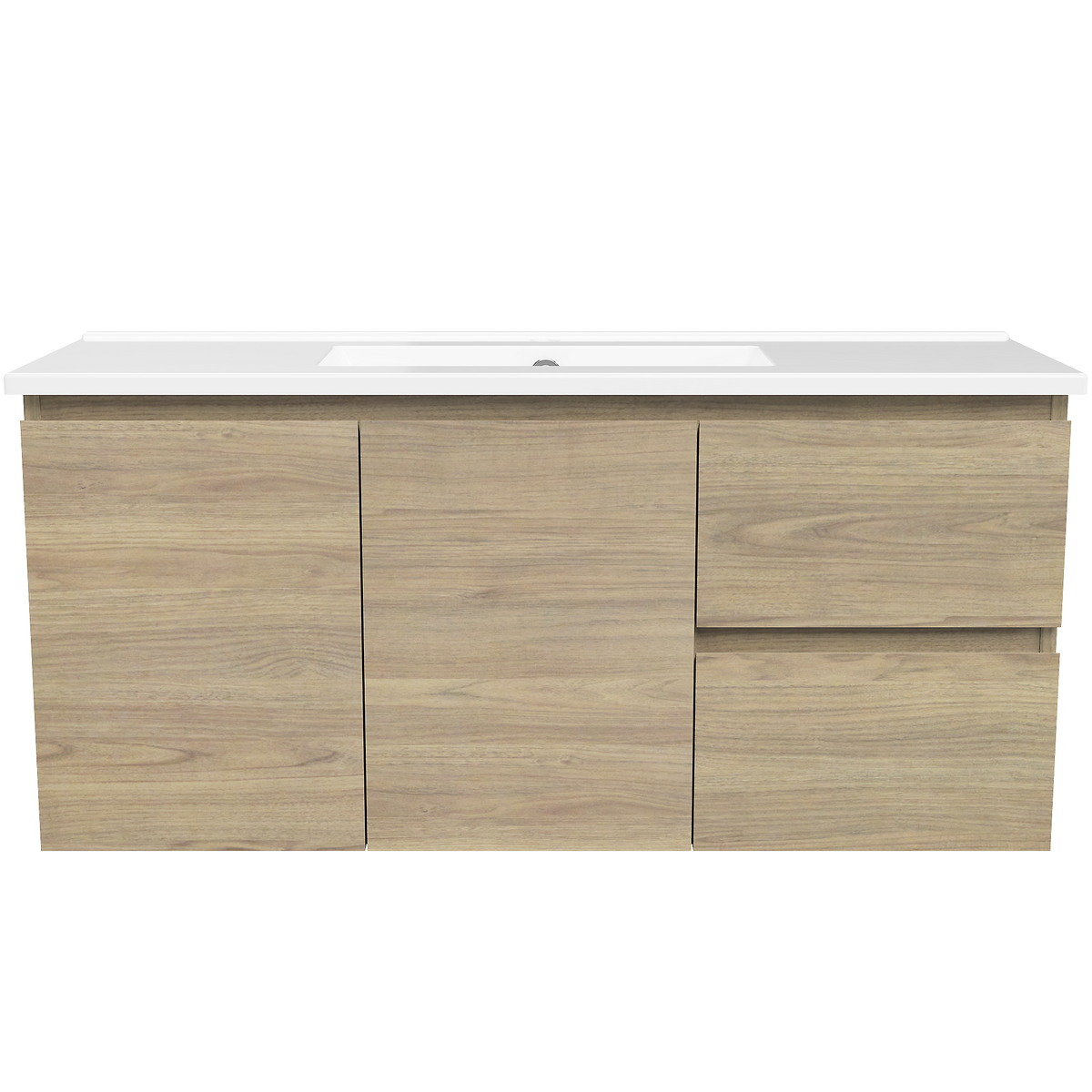 Vanity 1000 Wall Hung Centre Bowl Urban Top