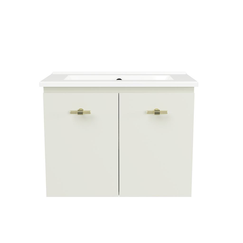Vanity 600 Wall Hung Centre Bowl Urban Top