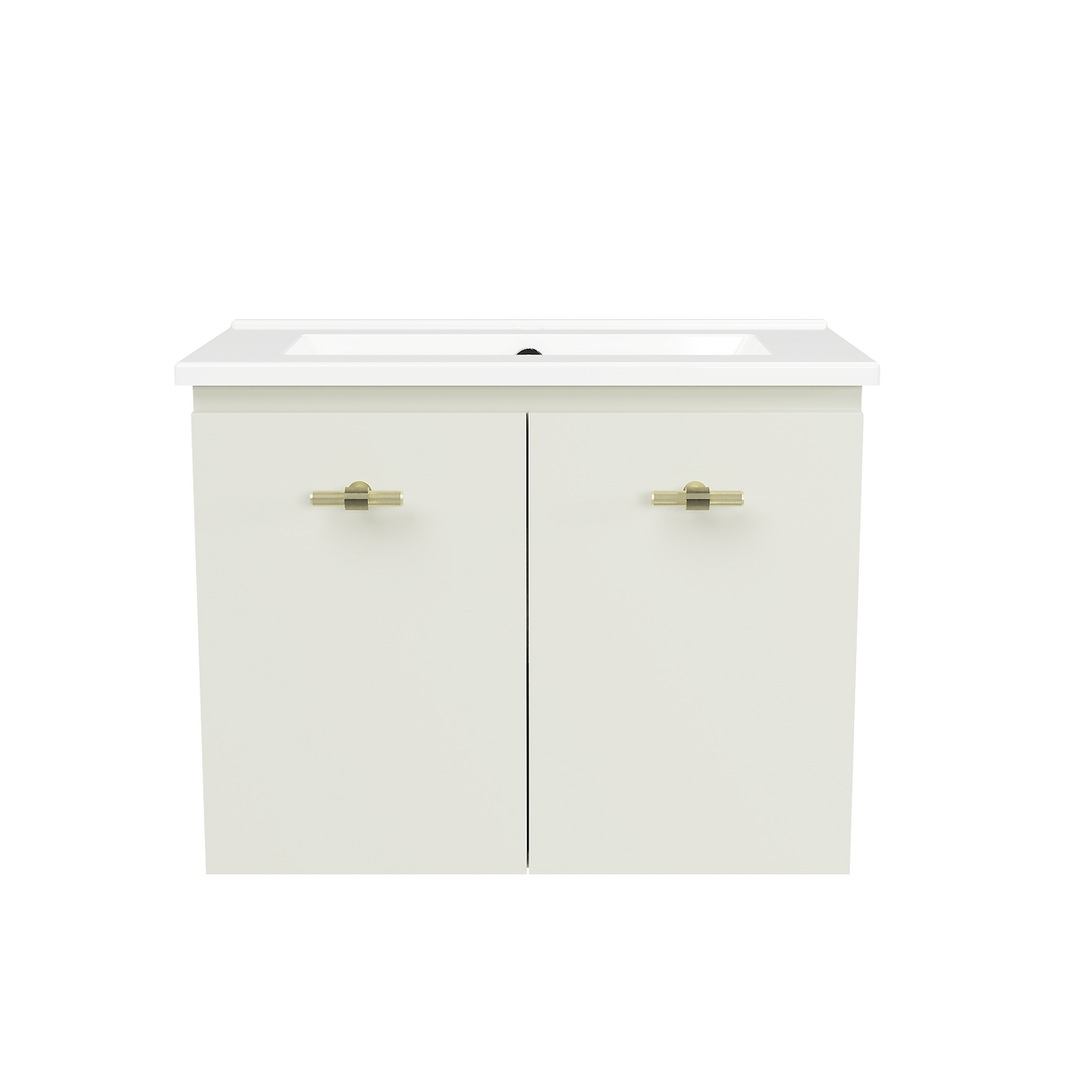 Vanity 600 Wall Hung Centre Bowl Urban Top