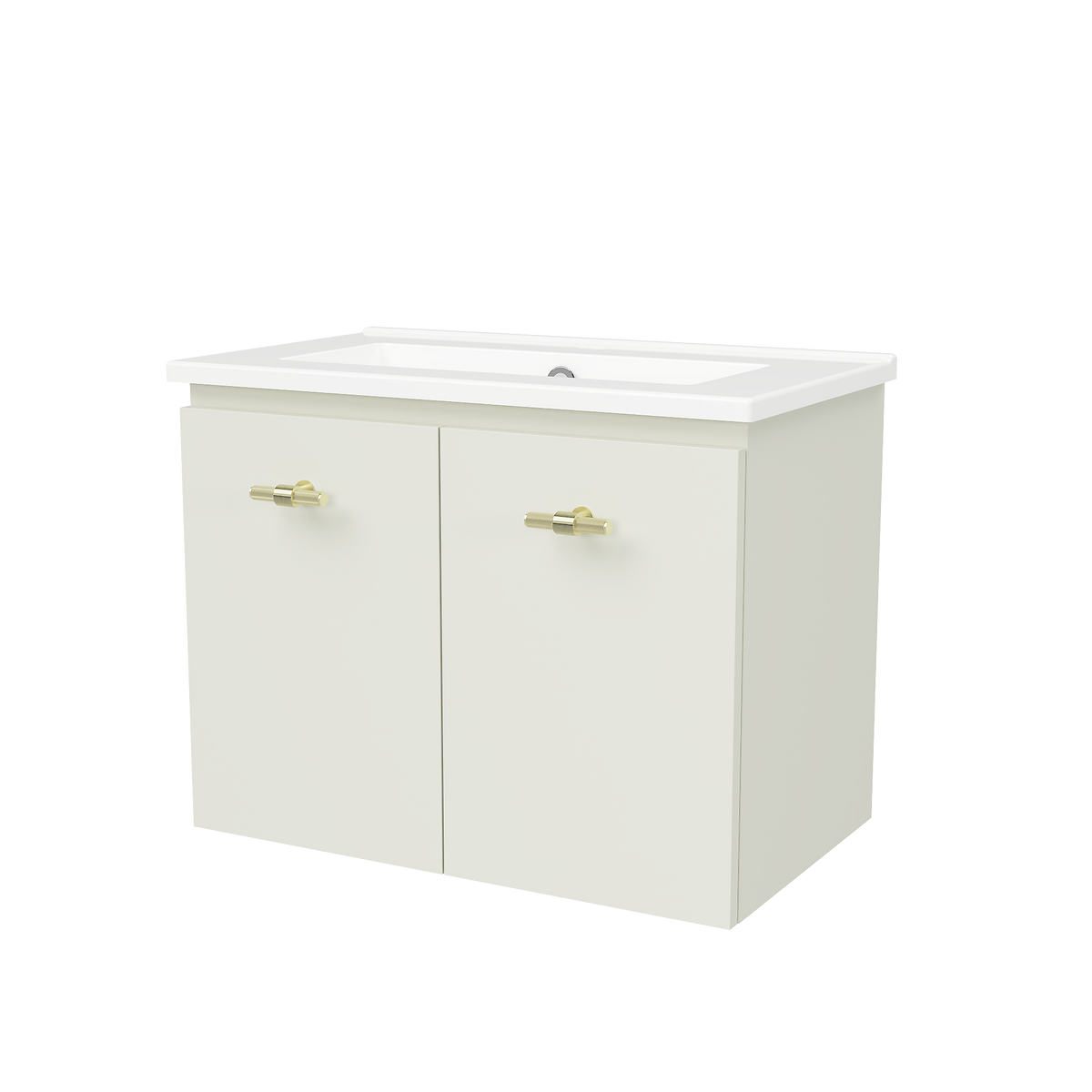 Vanity 600 Wall Hung Centre Bowl Urban Top