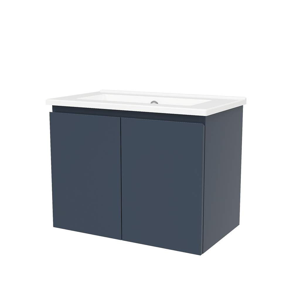 Vanity 600 Wall Hung Centre Bowl Urban Top