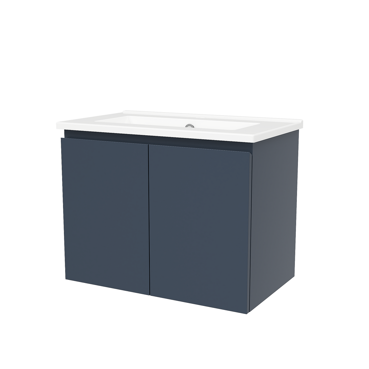Vanity 600 Wall Hung Centre Bowl Urban Top