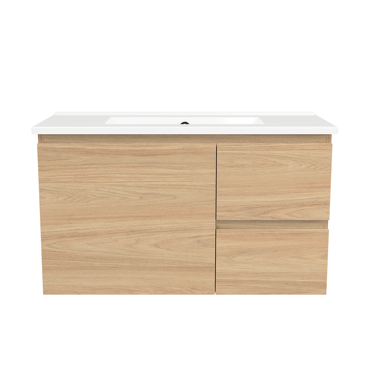 Vanity 800 Wall Hung Centre Bowl Urban Top