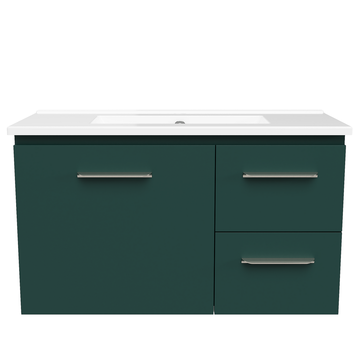Vanity 800 Wall Hung Centre Bowl Urban Top