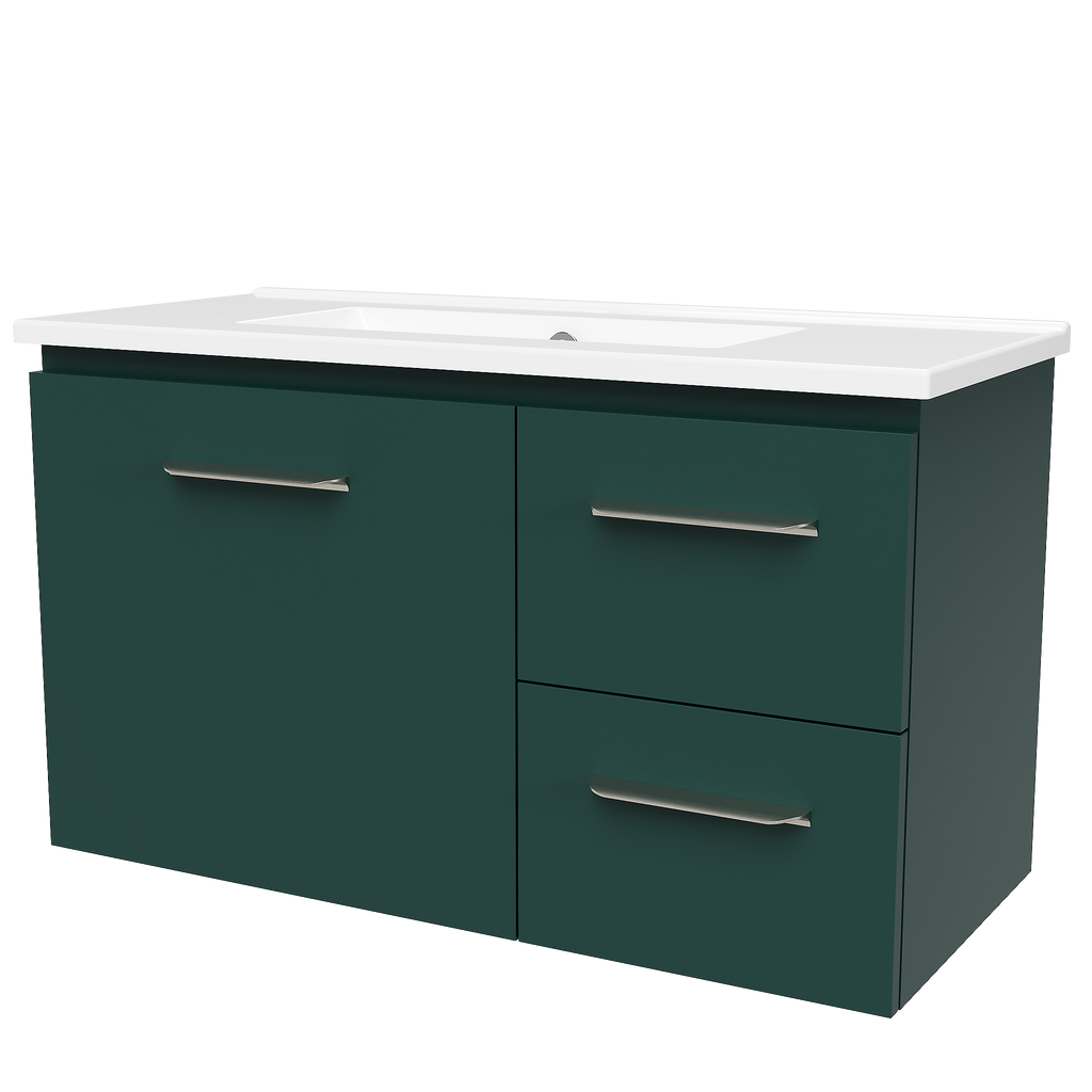 Vanity 800 Wall Hung Centre Bowl Urban Top
