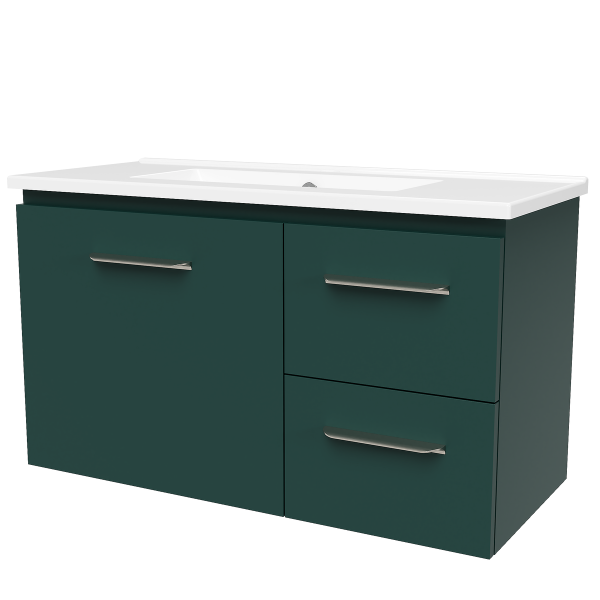 Vanity 800 Wall Hung Centre Bowl Urban Top