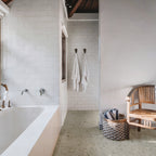 Beige Textured Tile - lifestyle view
