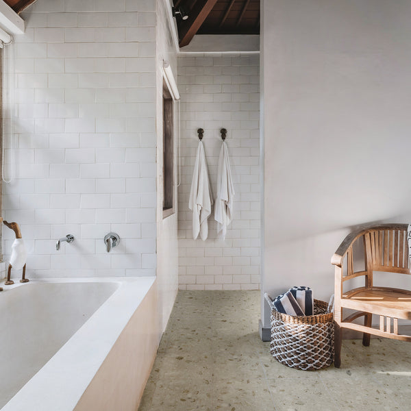 Beige Textured Tile - lifestyle view