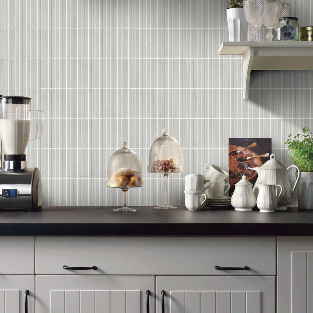 Kit Kat White Matt Mosaic - lifestyle view