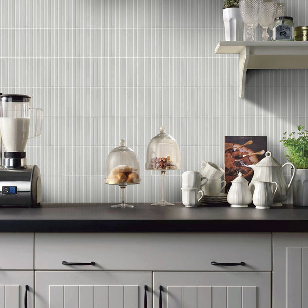 Kit Kat White Matt Mosaic - lifestyle view