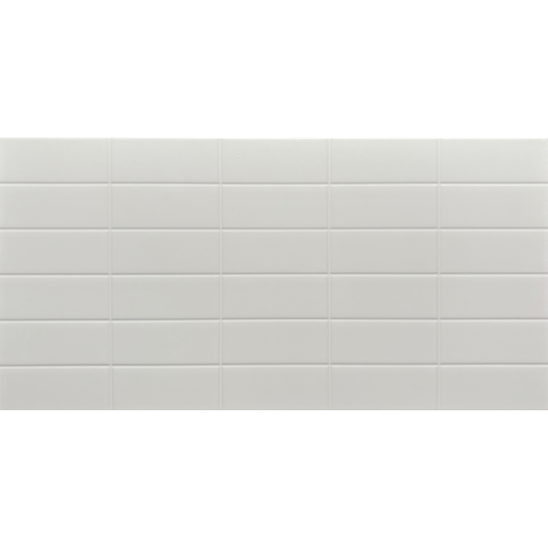 Vision-Subway White Subway Embossed Gloss Tile