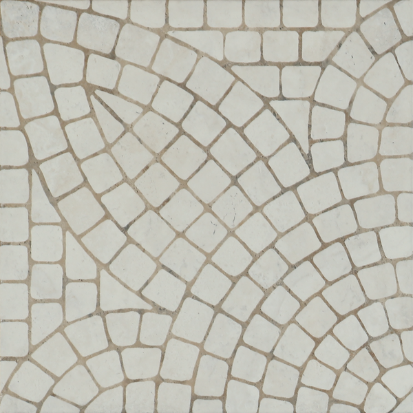 Mikron White Delos HiLite Textured Tile