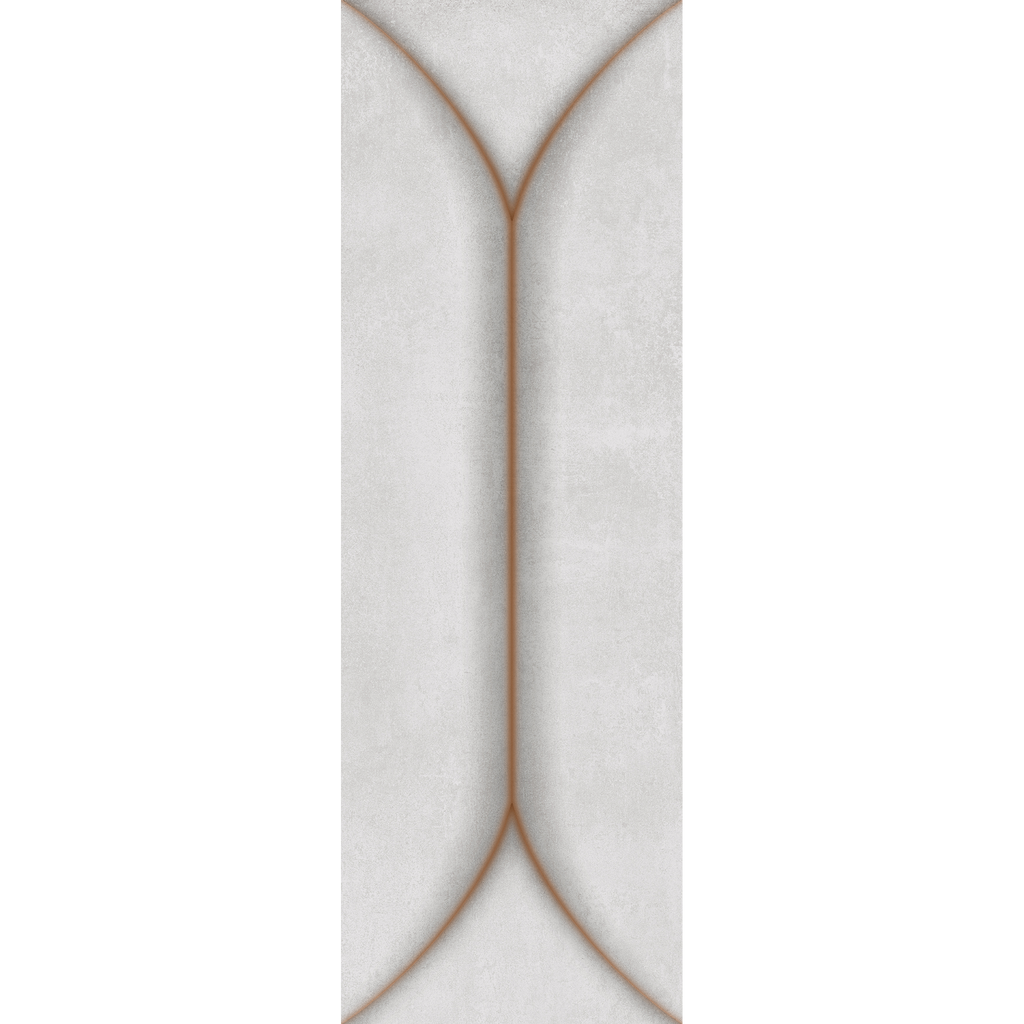 Negassi Ice Lines Embossed Gloss Tile