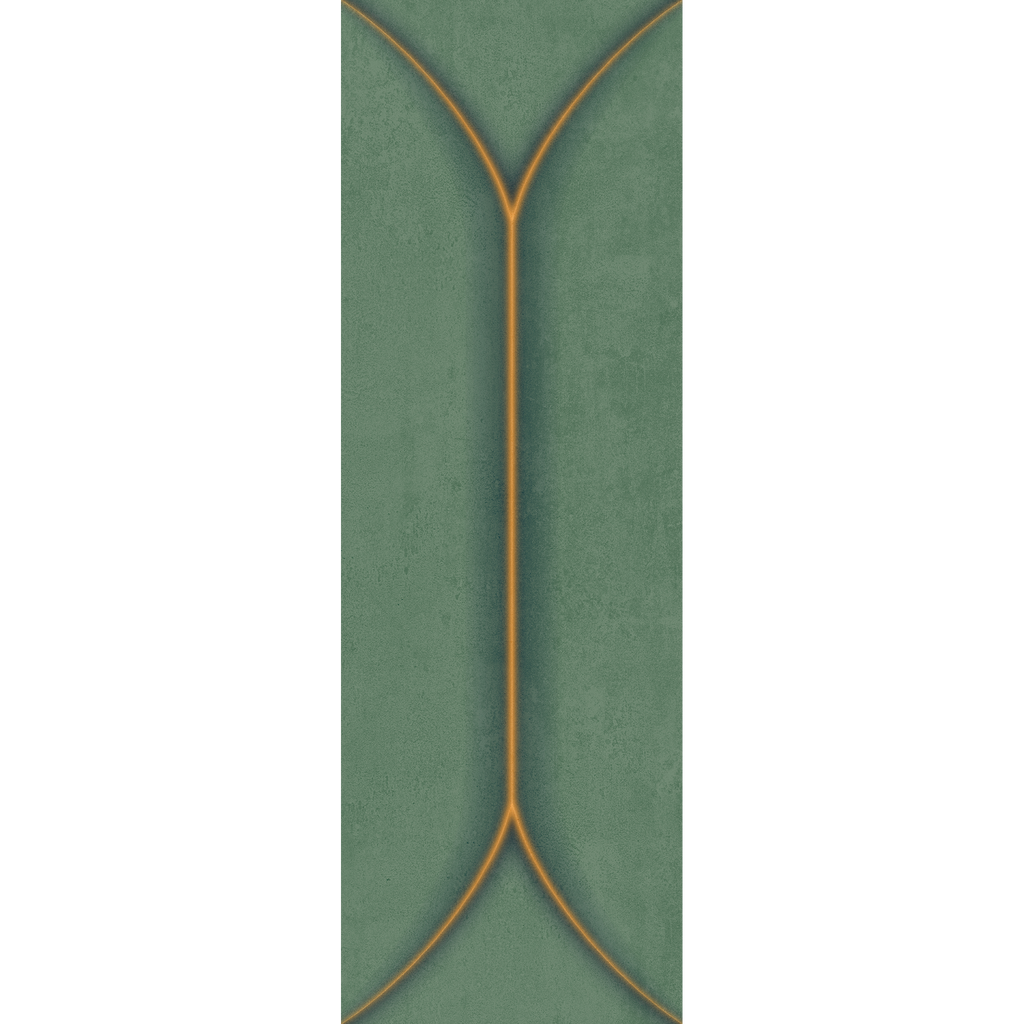 Kiwi Lines Embossed Gloss Tile