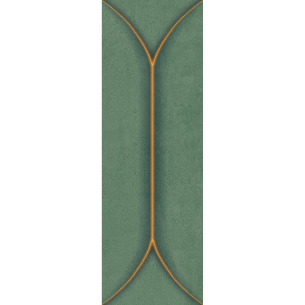 Kiwi Lines Embossed Gloss Tile