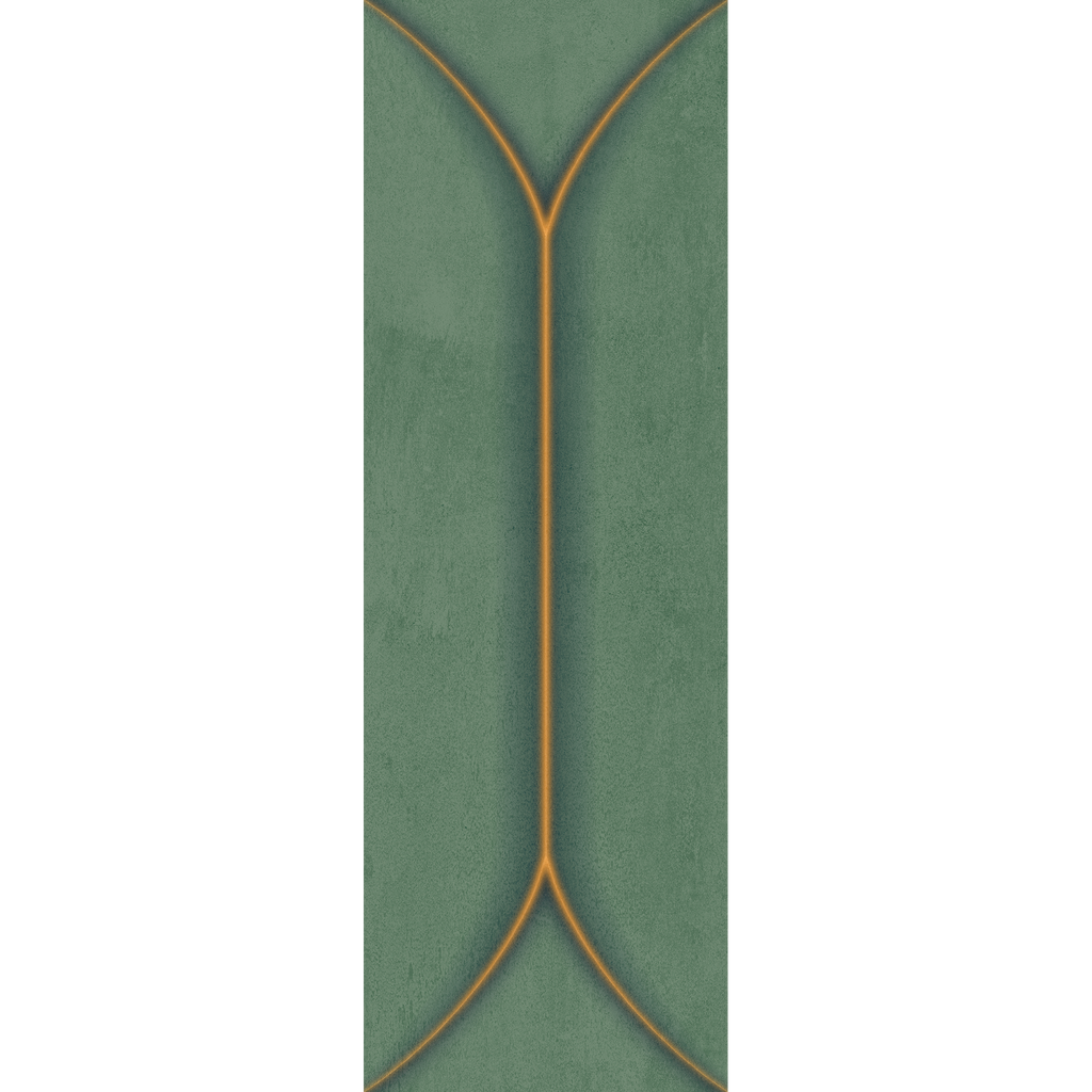 Kiwi Lines Embossed Gloss Tile