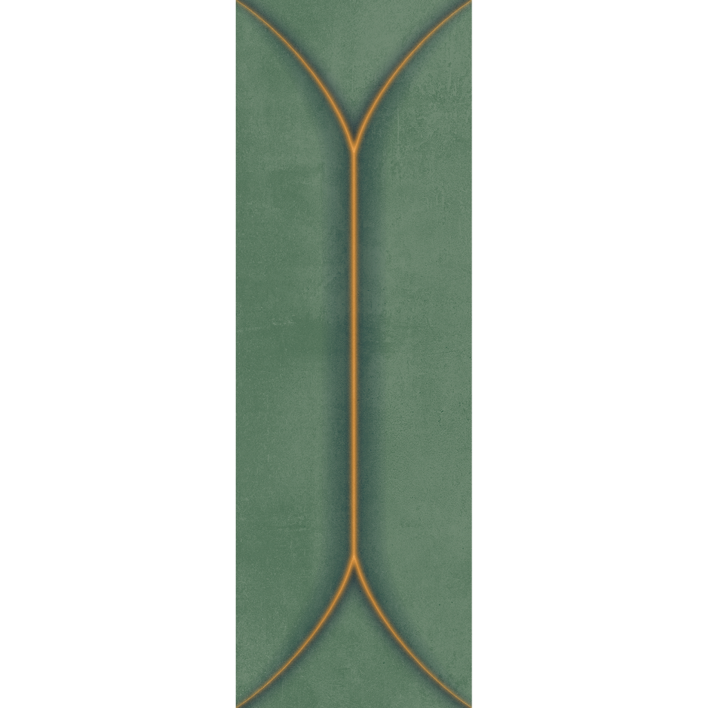 Kiwi Lines Embossed Gloss Tile