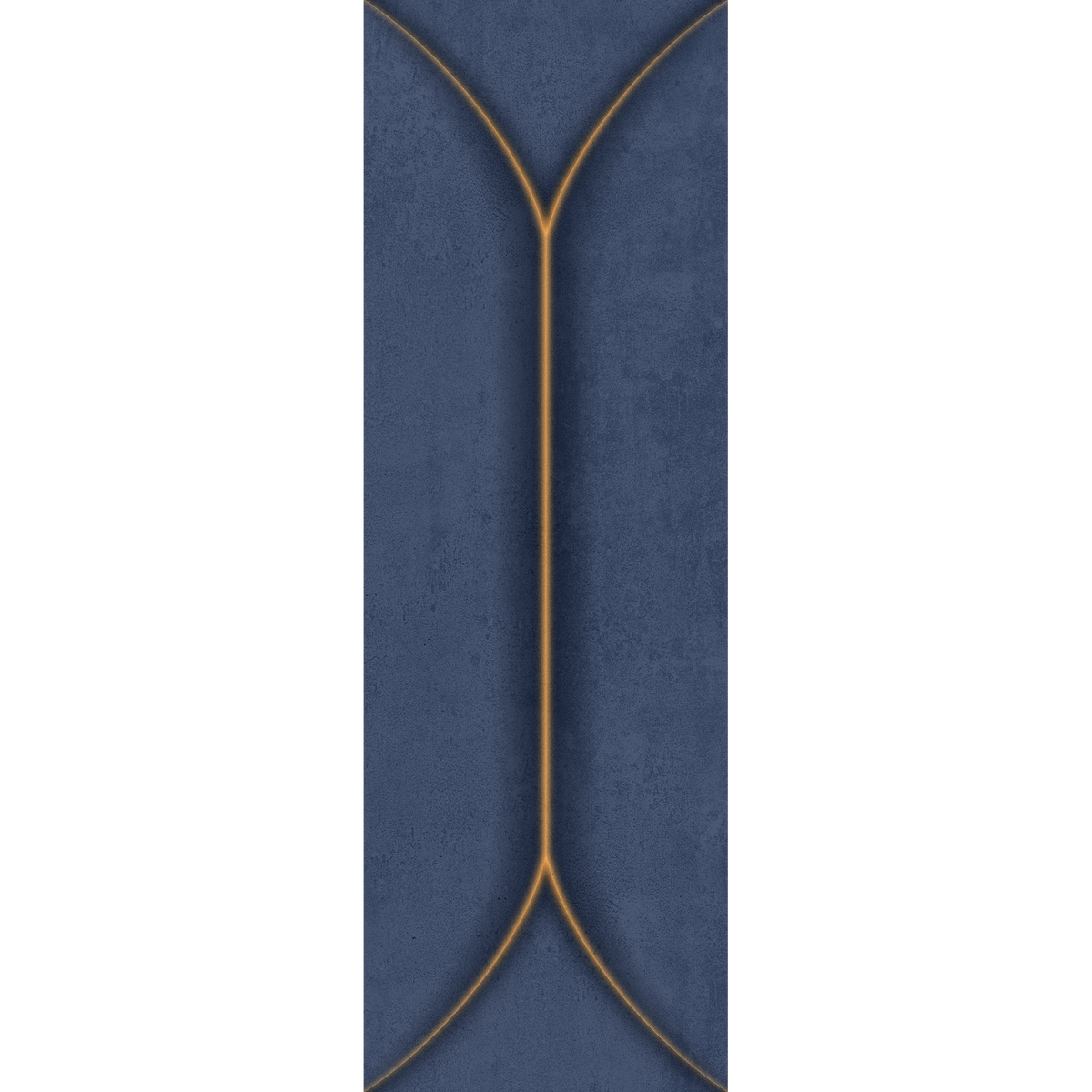 Negassi Navy Lines Embossed Gloss Tile
