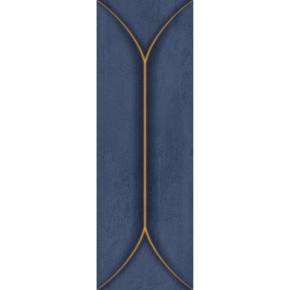 Navy Lines Embossed Gloss Tile