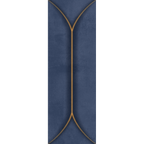 Navy Lines Embossed Gloss Tile