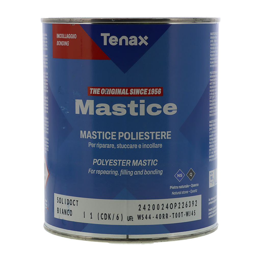 Solid Bianco White Adhesive with Hardener 1L