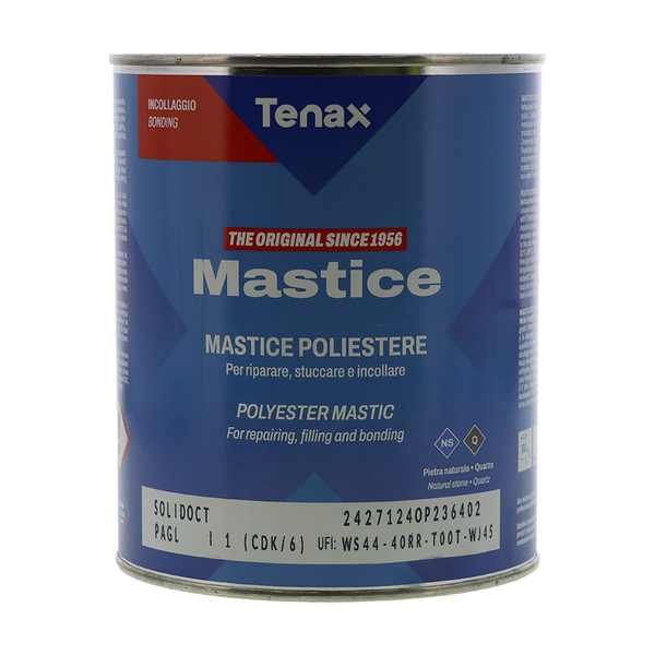 Solid Paglierino Beige Adhesive with Hardener 1L