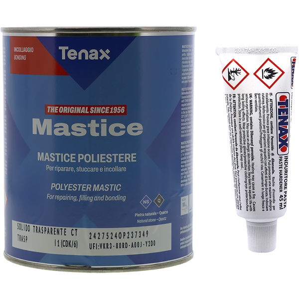 Solid Transparent Adhesive with Hardener 1L