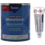 Solid Nero Black Adhesive with Hardener 1L