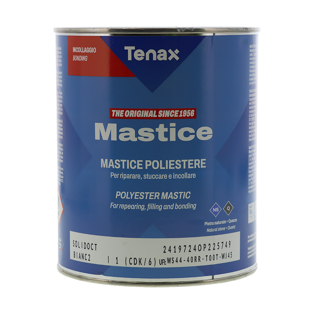 Solid Bianco 2 XWhite Adhesive with Hardener 1L