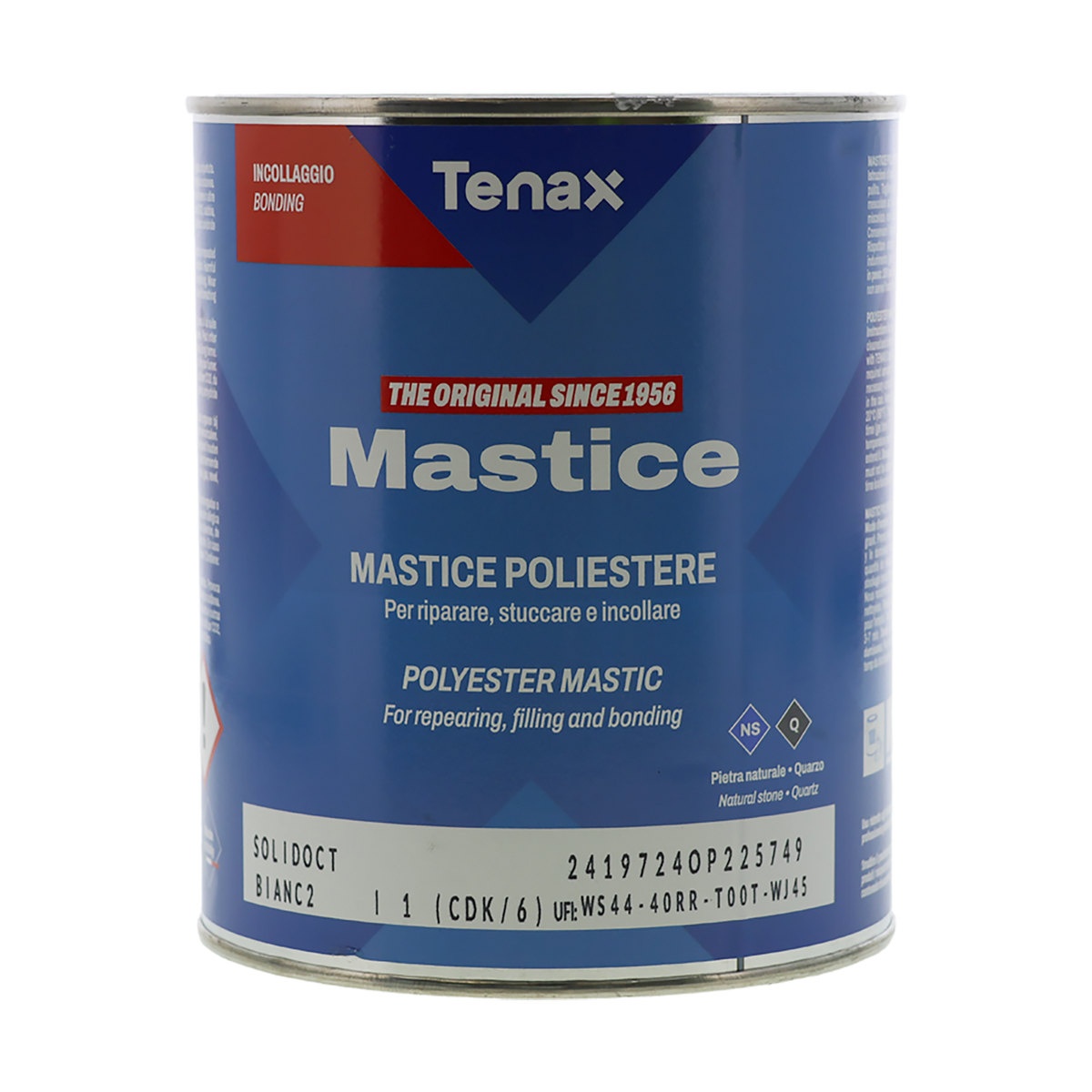 Solid Bianco 2 XWhite Adhesive with Hardener 1L