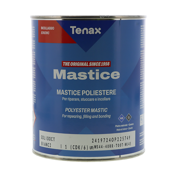 Solid Bianco 2 XWhite Adhesive with Hardener 1L