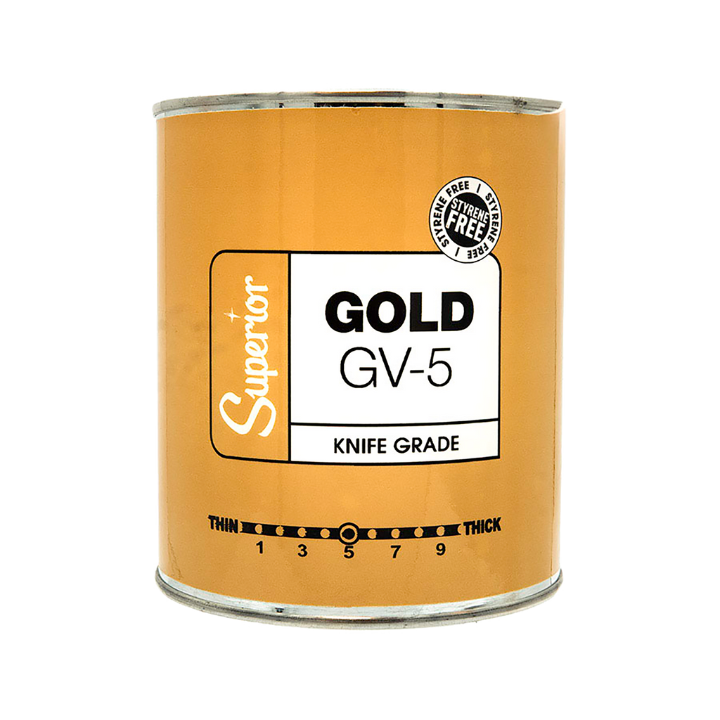 Gold GV5 White Adhesive with Hardener 1L