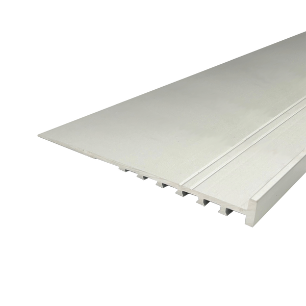 Vinyl Ramp Matt Silver 10 x 4.5 x 100 x 3300mm