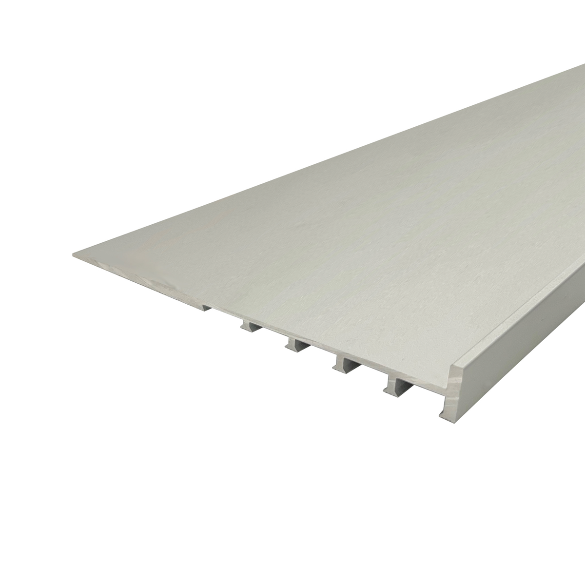 Vinyl Ramp Matt Silver 12 x 5.5 x 110 x 3300mm