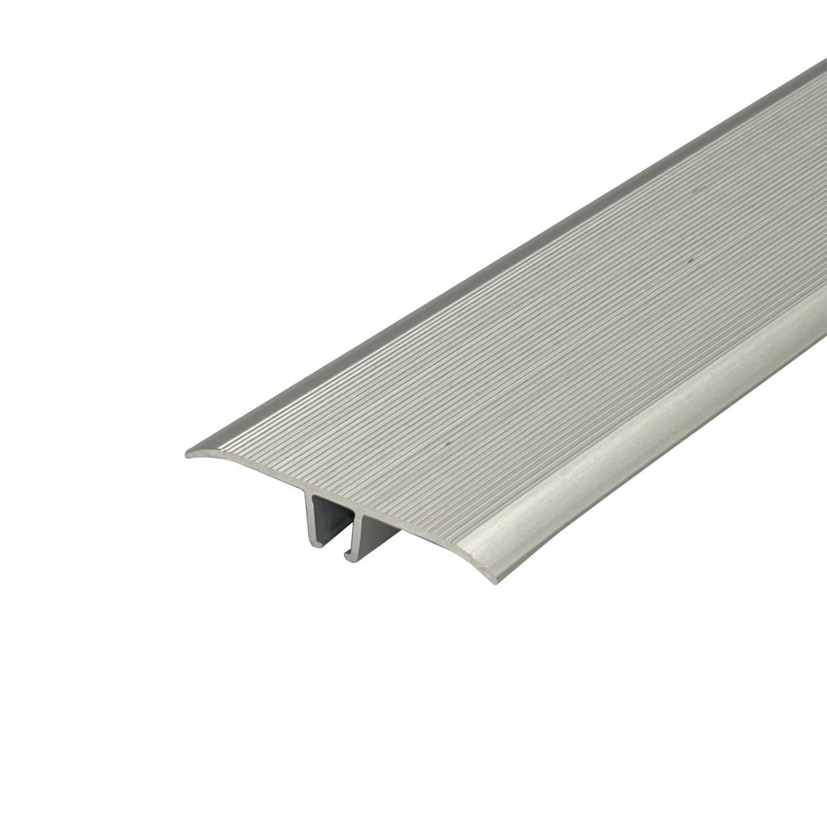 Seamless Transition Cover Matt Silver 37 x 3300mm