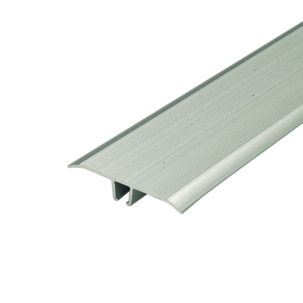 Seamless Transition Cover Bright Pewter 37 x 3300mm
