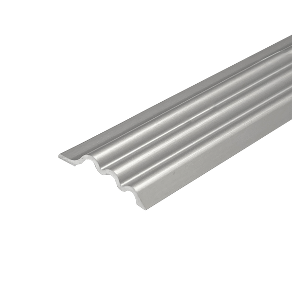 Junior Rippled Cover Matt Silver 5 x 3300mm
