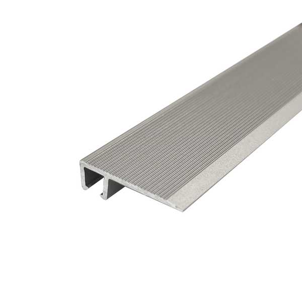 MultiHeight L Shape Matt Silver 23 x 3300mm