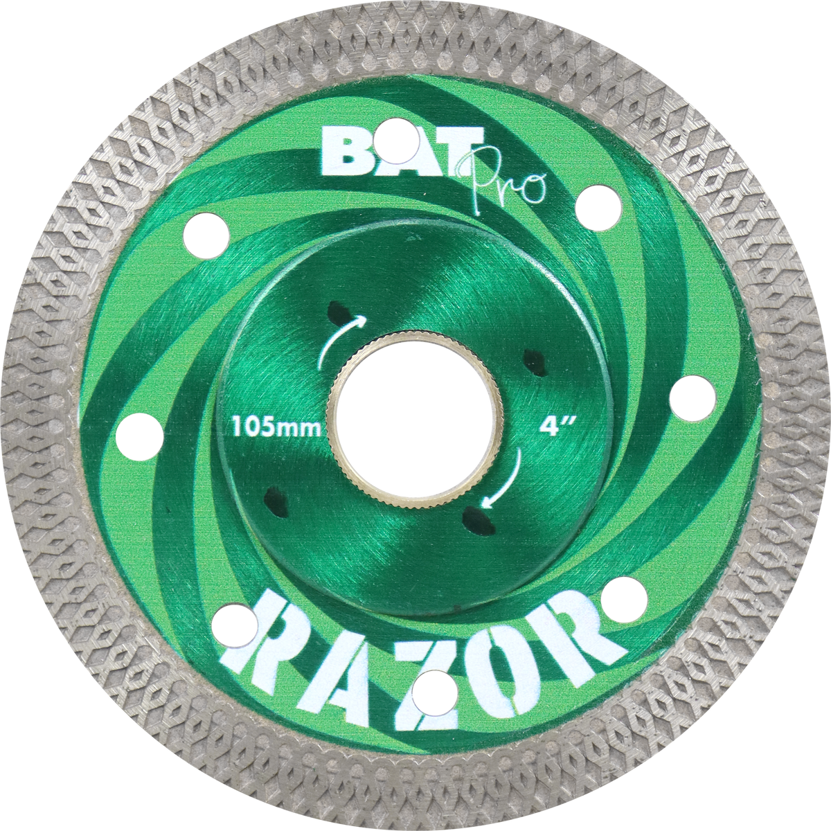 Diamond Mesh Turbo Rim Blade 105mm Razor